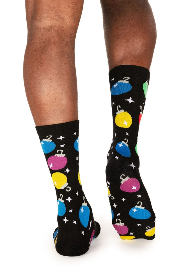 Tipsy Elves Men's Ornament Socks 4 Tipsy Elves Men's Ornament Socks