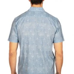 Tipsy Elves Men's Wishbone Thinking Button Down Shirt