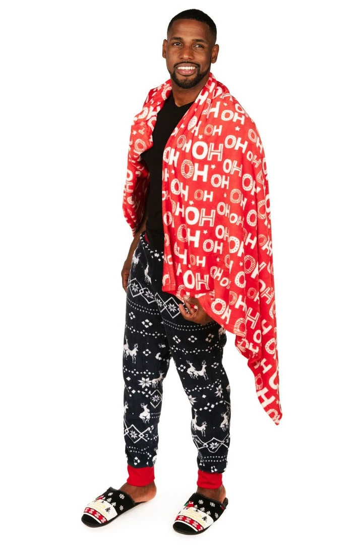 Tipsy Elves Holidays & Occasions Ho Ho Ho Blanket 5 Tipsy Elves Holidays & Occasions Ho Ho Ho Blanket