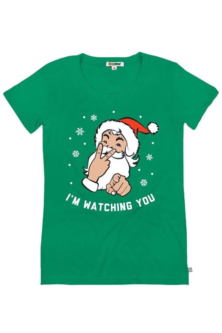Tipsy Elves Women's I'm Watching You Tee 3 Tipsy Elves Women's I'm Watching You Tee