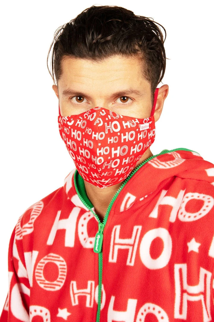 Tipsy Elves Ho Ho Ho Face Mask 4 Tipsy Elves Ho Ho Ho Face Mask