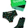 Tipsy Elves Women's Christmas Lights Underwear & Socks Gift Set 2 Tipsy Elves Women's Christmas Lights Underwear & Socks Gift Set