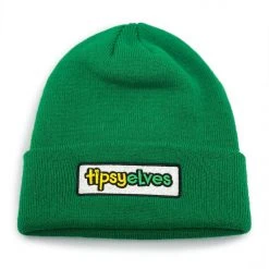 Green Tipsy Elves Beanie Holidays & Occasions