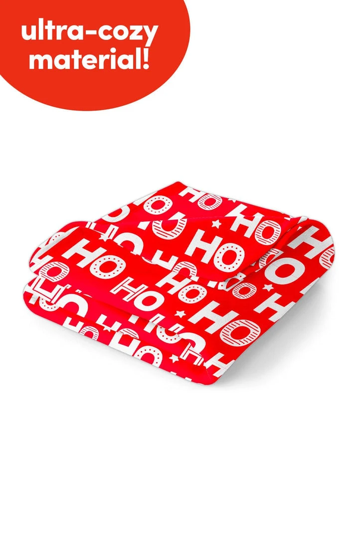 Tipsy Elves Holidays & Occasions Ho Ho Ho Blanket 3 Tipsy Elves Holidays & Occasions Ho Ho Ho Blanket