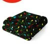 Tipsy Elves String Of Christmas Lights Blanket 1 Tipsy Elves String Of Christmas Lights Blanket