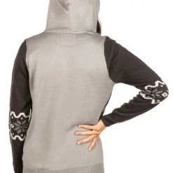 Tipsy Elves Women's Winter Moose Zip Up Hooded Sweater 9 Tipsy Elves Women's Winter Moose Zip Up Hooded Sweater