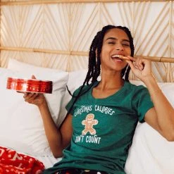 Tipsy Elves Women's Christmas Calories Tee