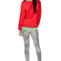 Tipsy Elves Women's Go Elf Yourself Ugly Christmas Sweater 11 Tipsy Elves Women's Go Elf Yourself Ugly Christmas Sweater
