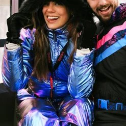 Tipsy Elves Women's Iridescent Iris Ski Suit Trending