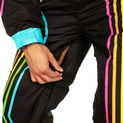 Tipsy Elves Holidays & Occasions Men's Carving Colors Ski Suit