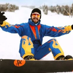 Tipsy Elves Men's Bring The Heat Ski Suit Holidays & Occasions