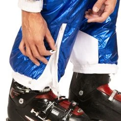 Tipsy Elves Men's Blue Diamond Ski Suit Holidays & Occasions