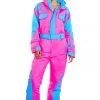 Tipsy Elves Women's Neon Bunny Ski Suit