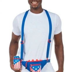 Tipsy Elves USA Fanny Pack With Cape