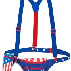 Tipsy Elves USA Fanny Pack With Cape