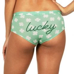 Tipsy Elves Women's Lucky Clover Underwear