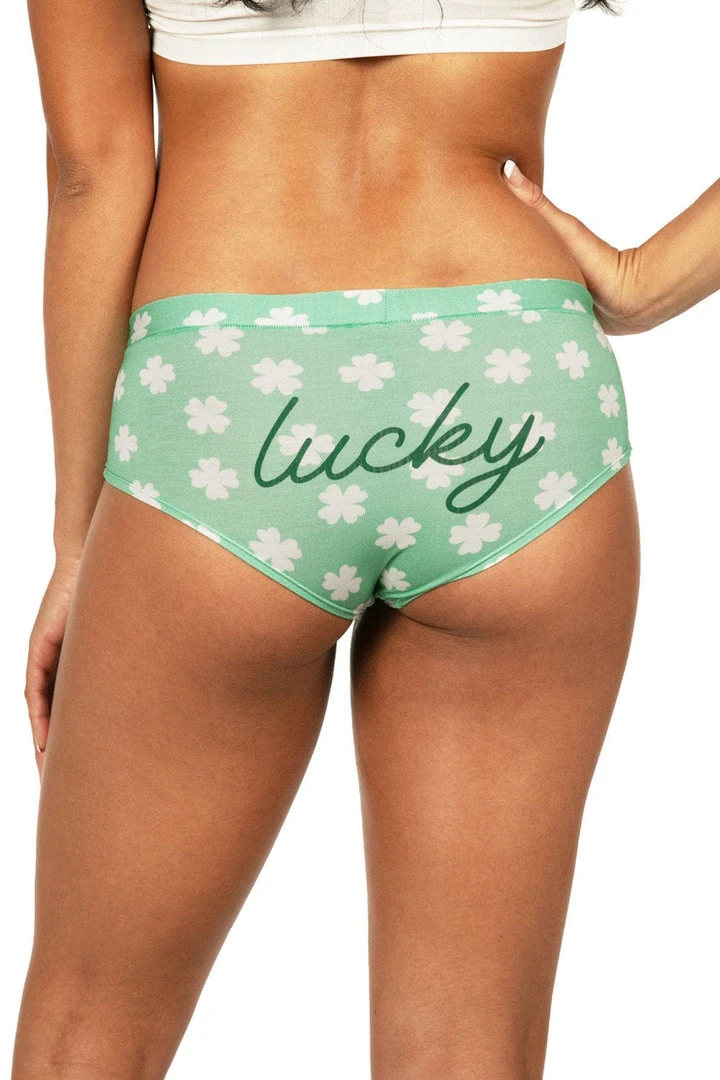 Tipsy Elves Women's Lucky Clover Underwear 4 Tipsy Elves Women's Lucky Clover Underwear