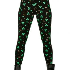 Tipsy Elves Metallic Cluster High Waisted Leggings