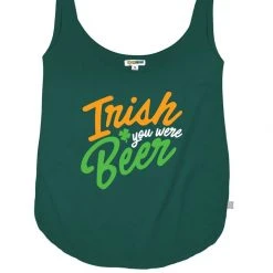 Tipsy Elves Women's Irish You Were Beer Tank Top 7 Tipsy Elves Women's Irish You Were Beer Tank Top