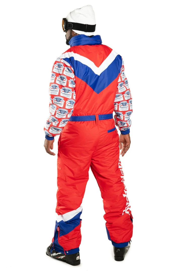 Tipsy Elves Men's Budweiser Ski Suit 4 Tipsy Elves Men's Budweiser Ski Suit
