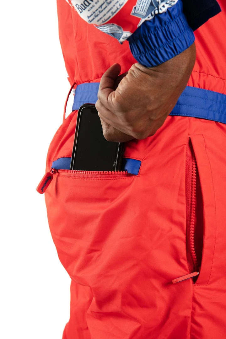 Tipsy Elves Men's Budweiser Ski Suit 10 Tipsy Elves Men's Budweiser Ski Suit