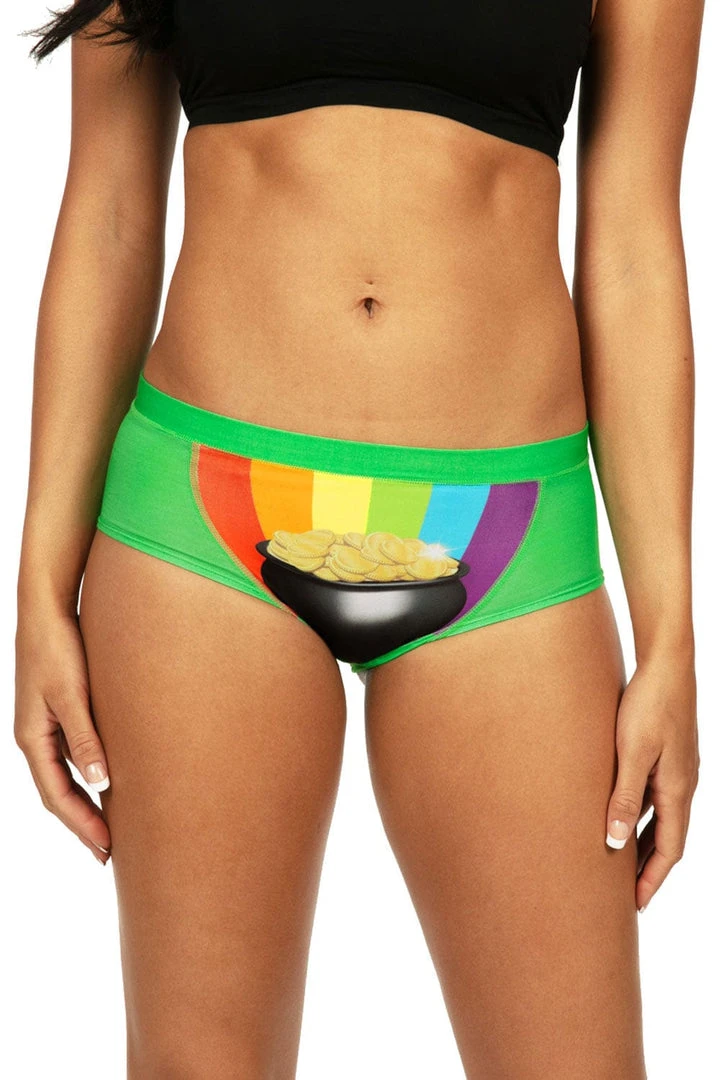 Tipsy Elves Women's Pot Of Gold Underwear 3 Tipsy Elves Women's Pot Of Gold Underwear