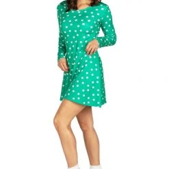Tipsy Elves Clover Confetti Dress