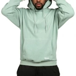 Tipsy Elves Men's Seafoam Solace Fleece Hoodie