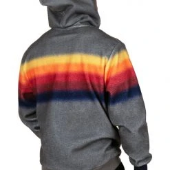 Tipsy Elves Men's Orange Haze Fleece Hoodie