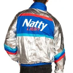 Tipsy Elves Men's Natural Light Windbreaker Jacket Patriotic