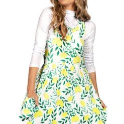 Tipsy Elves Women's Laidback Lemon Dress