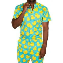 Tipsy Elves Rubber Ducky RompHim Men