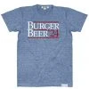 Tipsy Elves Patriotic Men's Vote Burgers & Beer 2024 Tee 1 Tipsy Elves Patriotic Men's Vote Burgers & Beer 2024 Tee