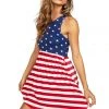 Tipsy Elves Women's American Flag Sundress