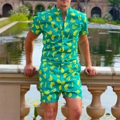 Tipsy Elves Men Havana Banana RompHim