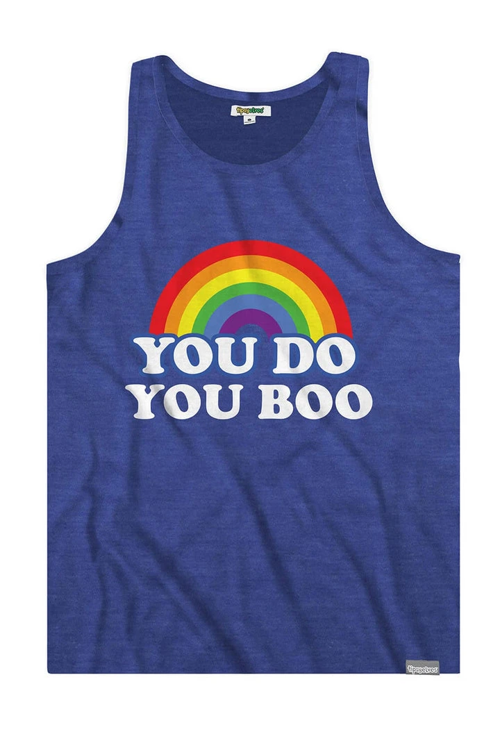 Tipsy Elves You Do You Boo Tank Top - Men's Cut 3 Tipsy Elves You Do You Boo Tank Top - Men's Cut