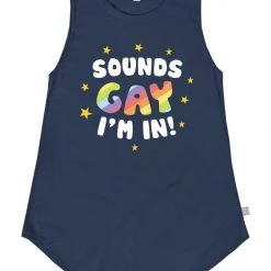 Tipsy Elves Sounds Gay, I'm In Tank Top - Women's Cut