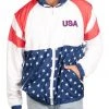 Tipsy Elves Patriotic Men's USA Windbreaker Jacket