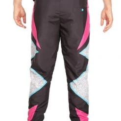 Tipsy Elves Men's Electric Feel Windbreaker Pants