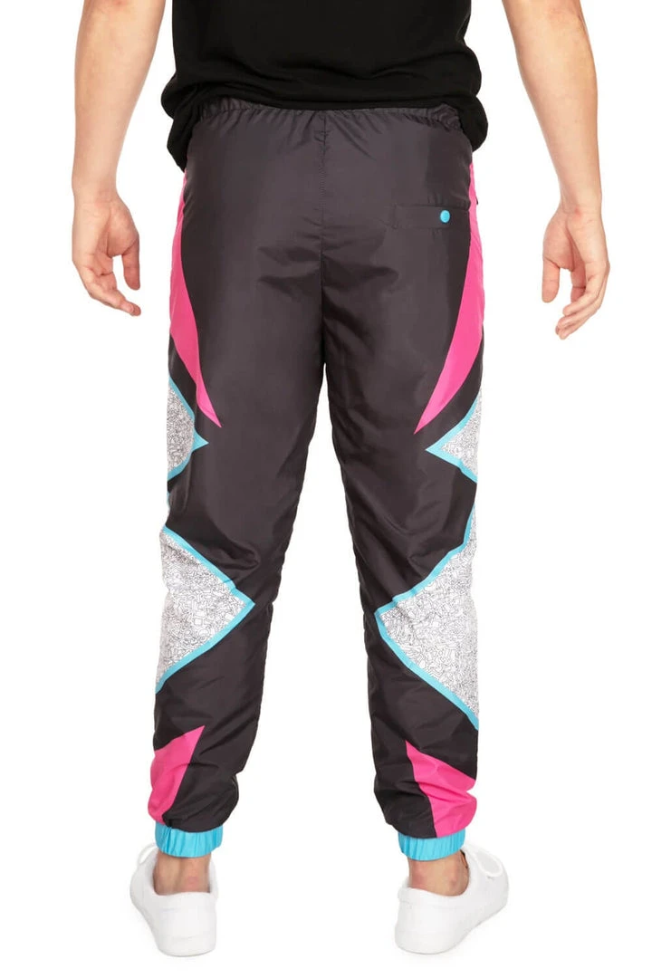 Tipsy Elves Men's Electric Feel Windbreaker Pants 4 Tipsy Elves Men's Electric Feel Windbreaker Pants