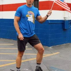 Tipsy Elves Men's Epic Eagle Tee Patriotic