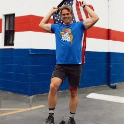 Tipsy Elves Men's Epic Eagle Tee Patriotic