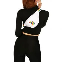 Tipsy Elves Rainbow Peace Fanny Pack Spring 10 Tipsy Elves Rainbow Peace Fanny Pack Spring