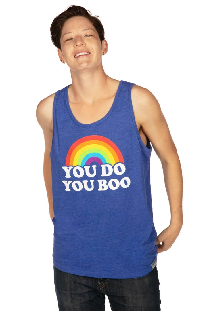 Tipsy Elves You Do You Boo Tank Top - Men's Cut 4 Tipsy Elves You Do You Boo Tank Top - Men's Cut
