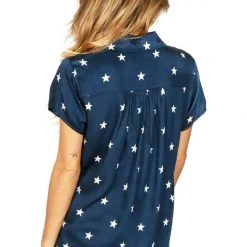 Tipsy Elves Women's Classic Flag Button Down Shirt 10 Tipsy Elves Women's Classic Flag Button Down Shirt