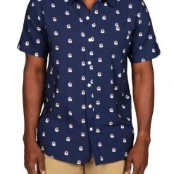 Tipsy Elves Men's Regal Eagle Button Down Shirt