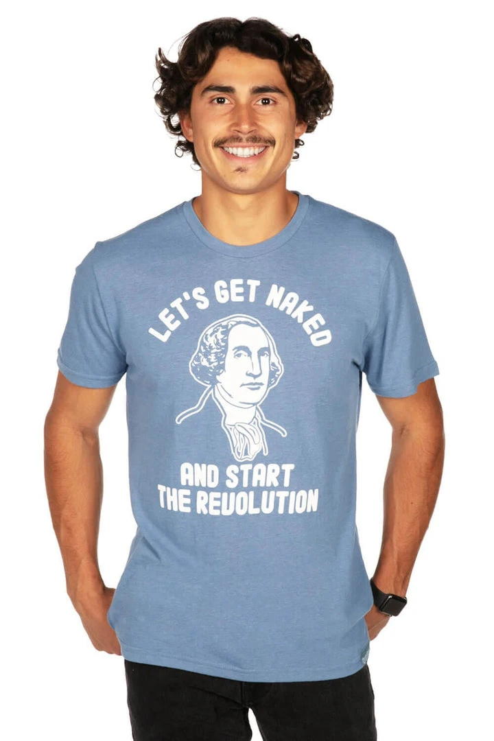 Tipsy Elves Men's Start A Revolution Tee Patriotic 4 Tipsy Elves Men's Start A Revolution Tee Patriotic
