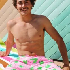 Tipsy Elves Men Dino Disco Swim Trunks