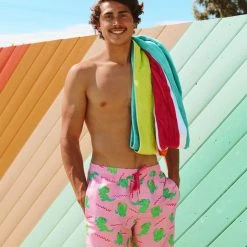 Tipsy Elves Men Dino Disco Swim Trunks