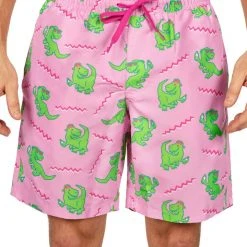 Tipsy Elves Men Dino Disco Swim Trunks